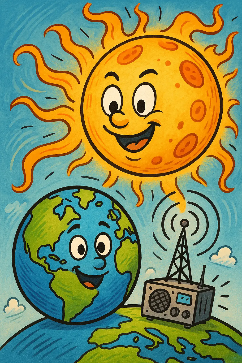 Sonnenaktivitäten im Funkverkehr
