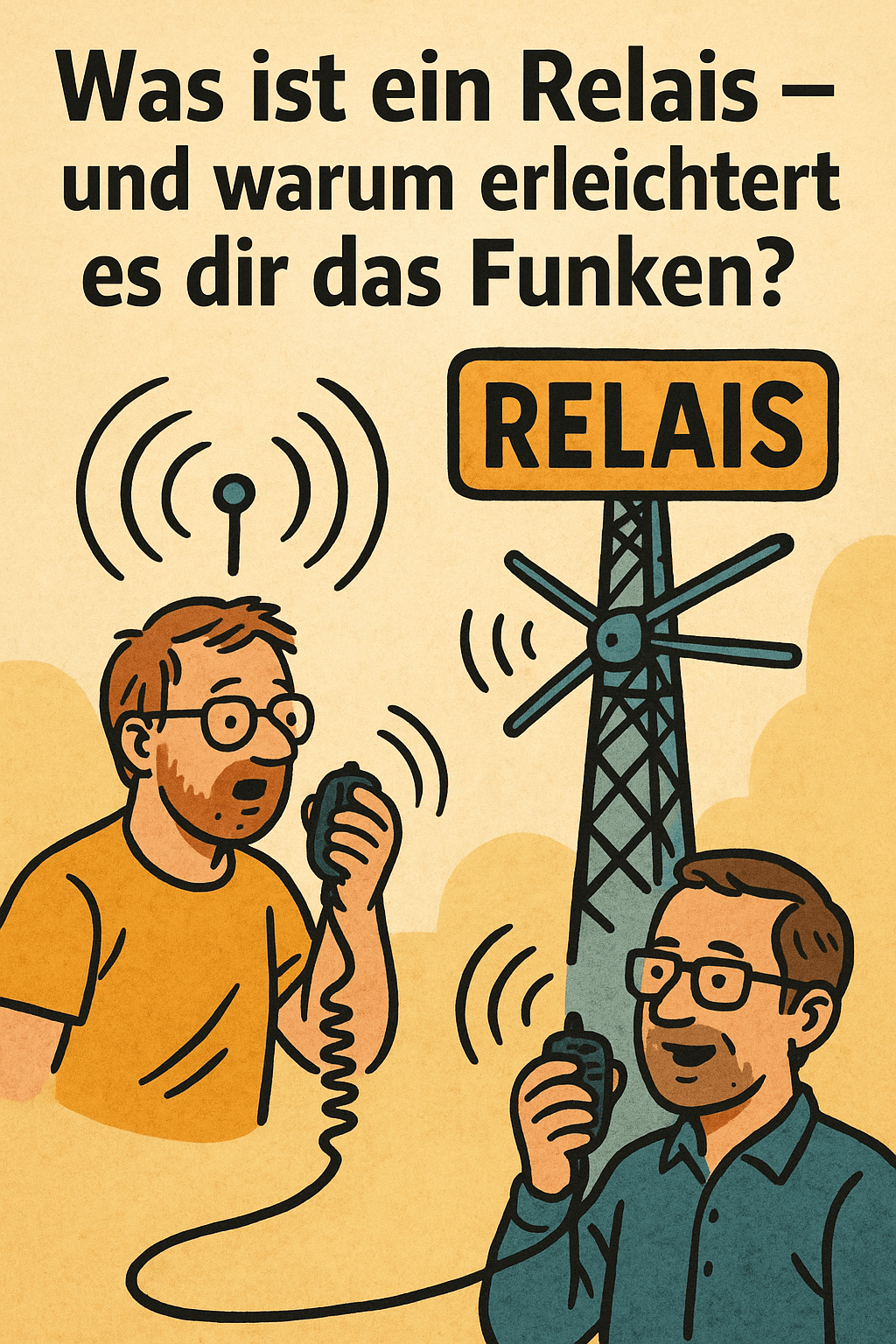 Funk über Relais