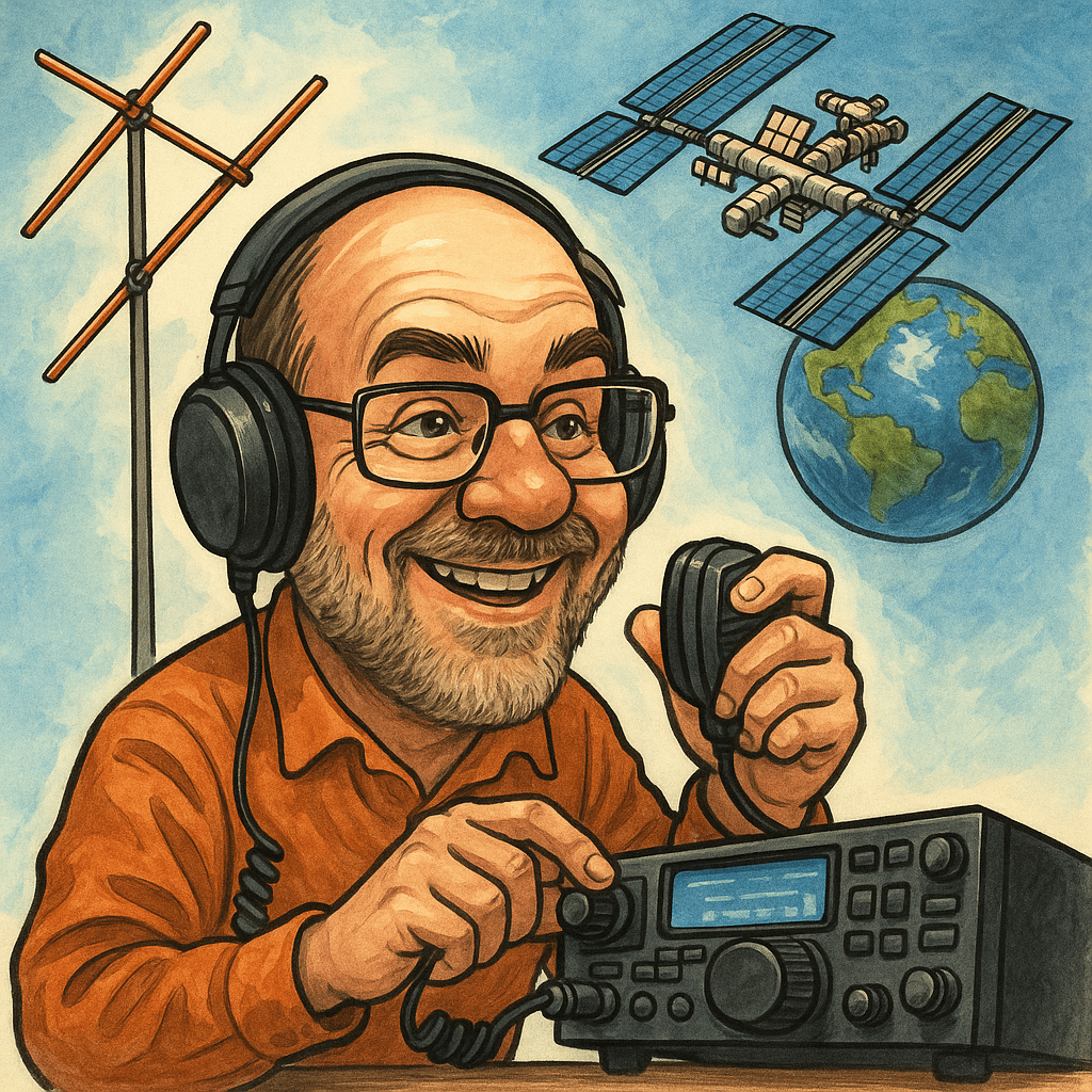 Funkkontakt zur ISS