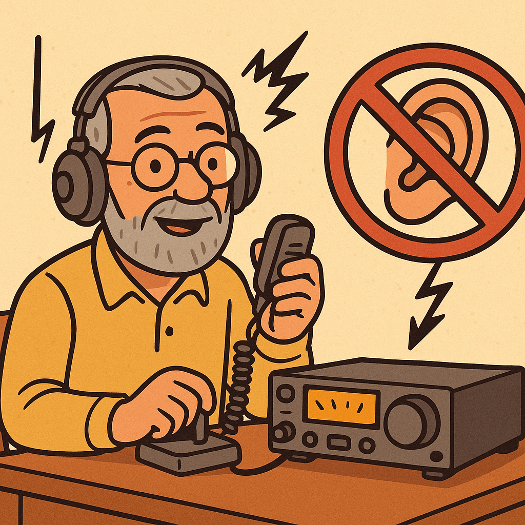 Amateurfunk ist öffentlich, Datenschutz ist wichtig