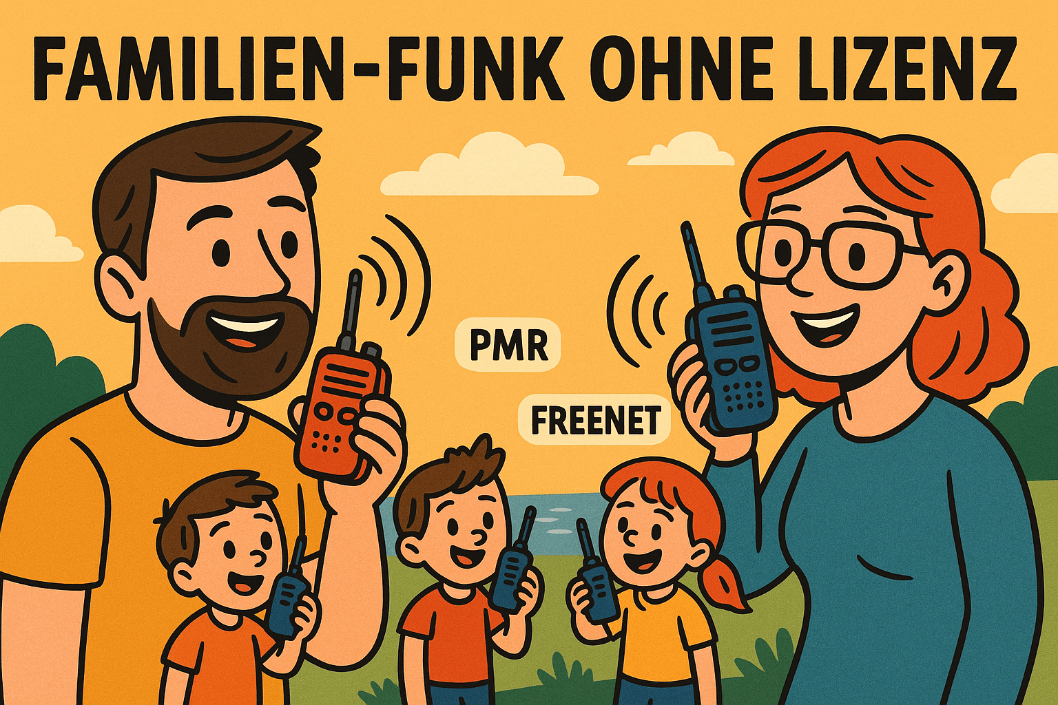 Familien-Funk ohne Lizenz