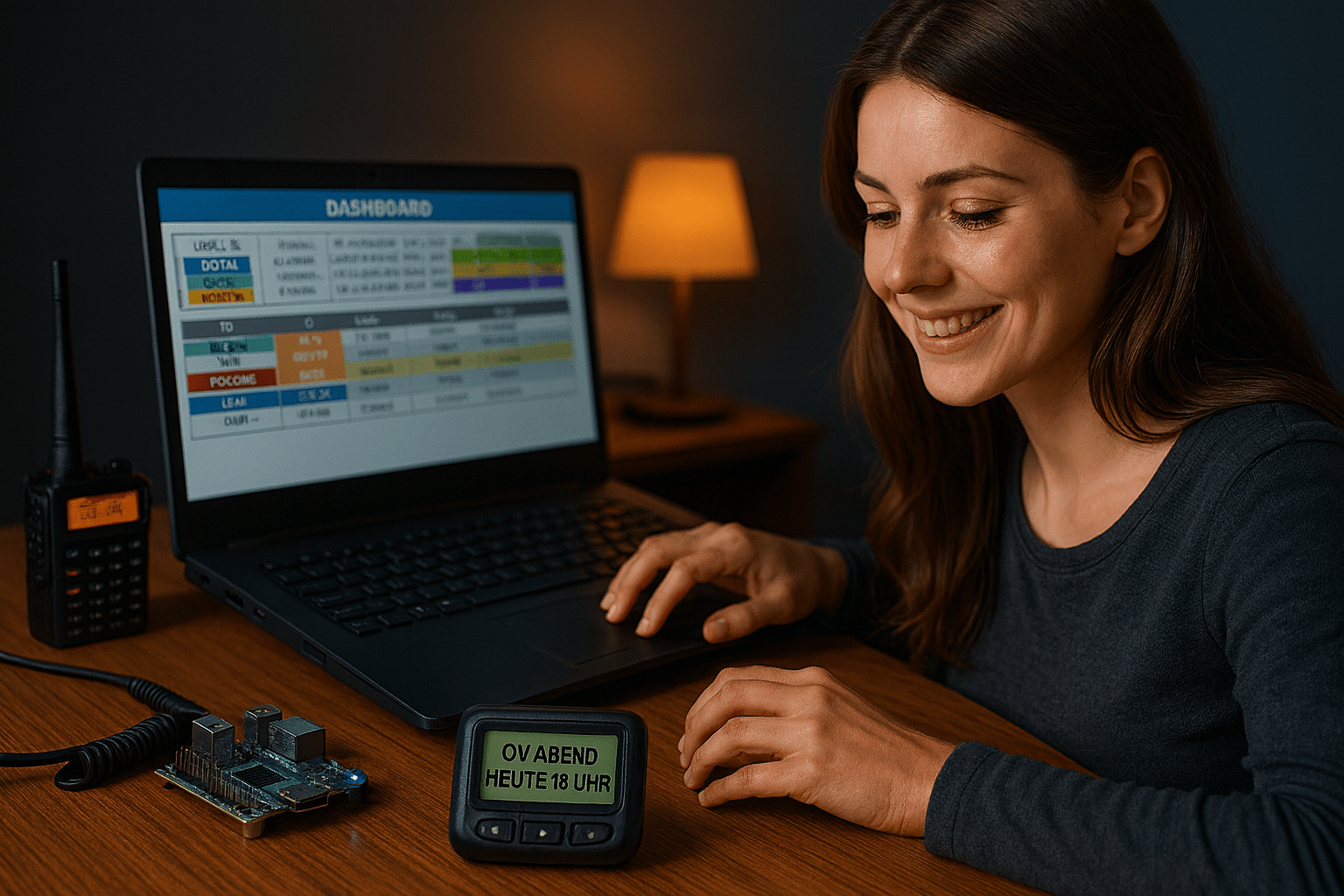 DAPNET - Decentralised Amateur Paging Network