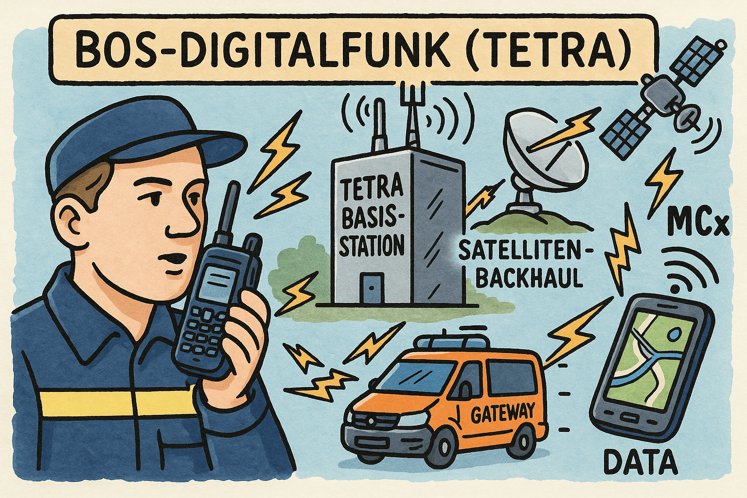 BOS Digitalfunk Tetra