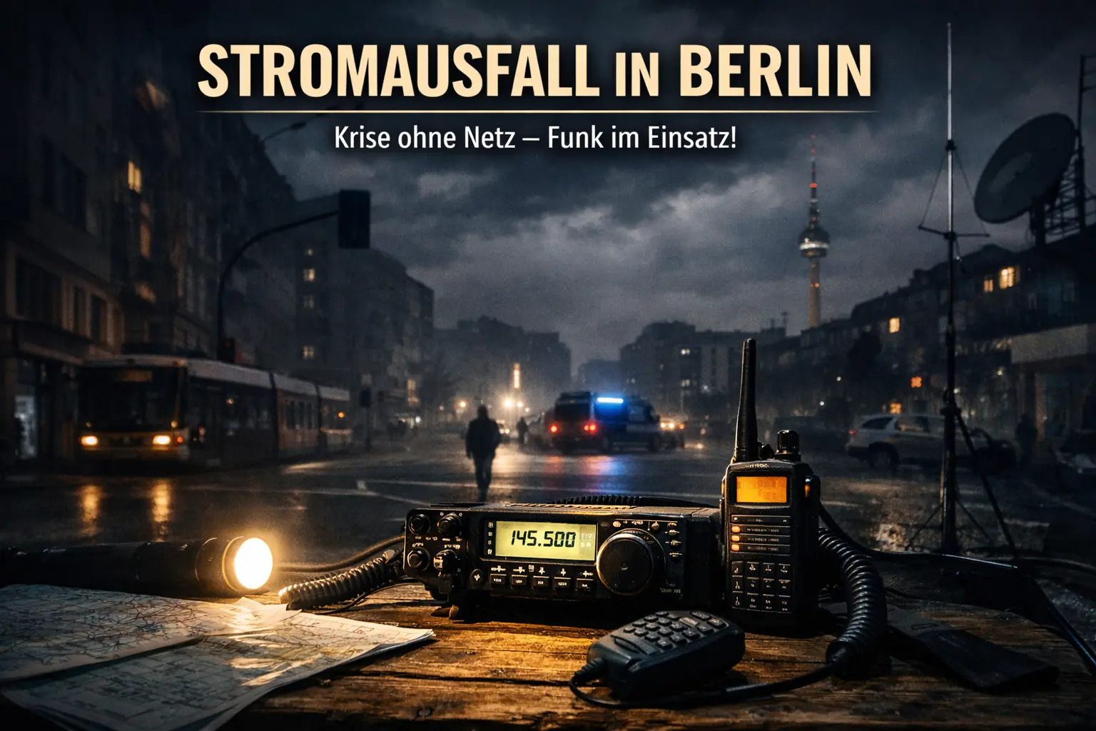 Stromausfall in Berlin 2025 und die Bedeutung für die Funkdienste