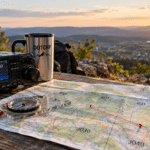 QTH Locator berechnen mit Karte, Amateurfunkgerät und Kompass